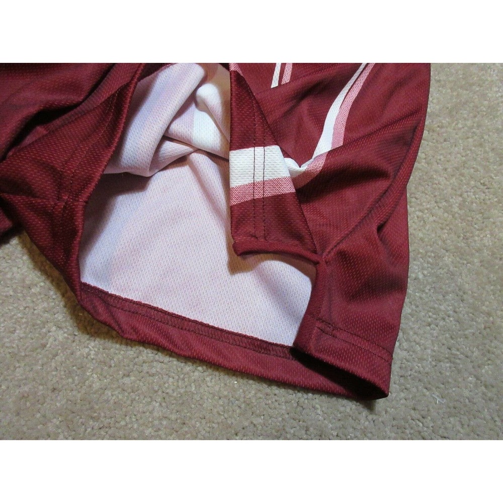 New Vintage Dynamic Team Sports Adult Mens Maroon Small S Polyester Shorts 90s View 5
